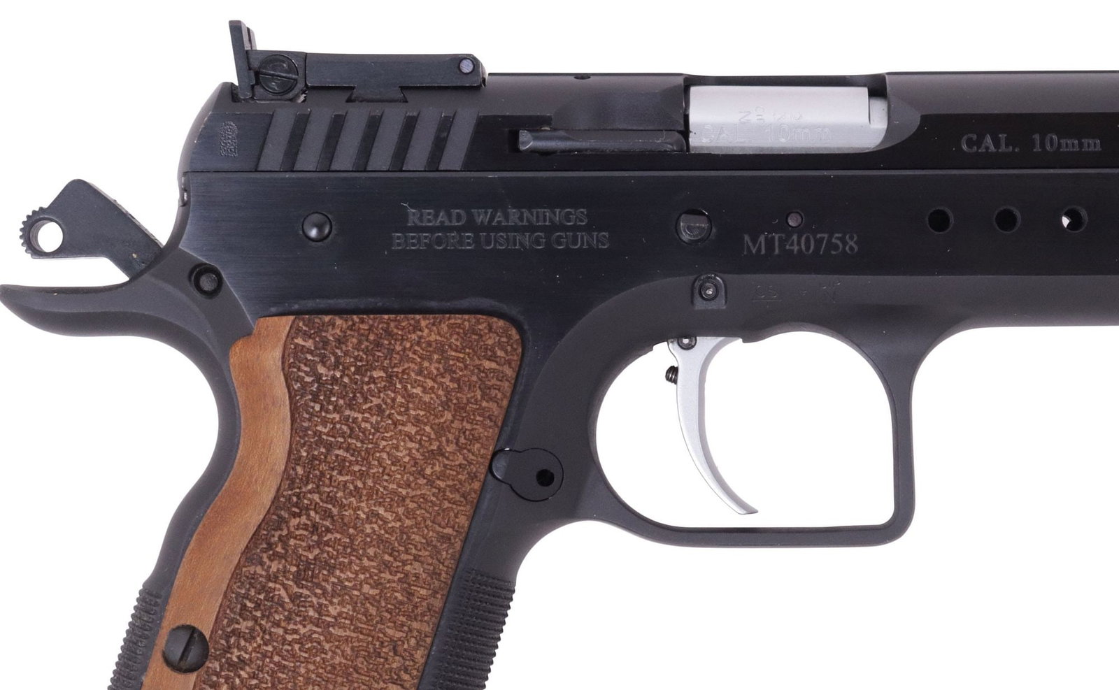 TANFOGLIO WITNESS HUNTER PISTOL, 10MM CALIBER (1 of 10)