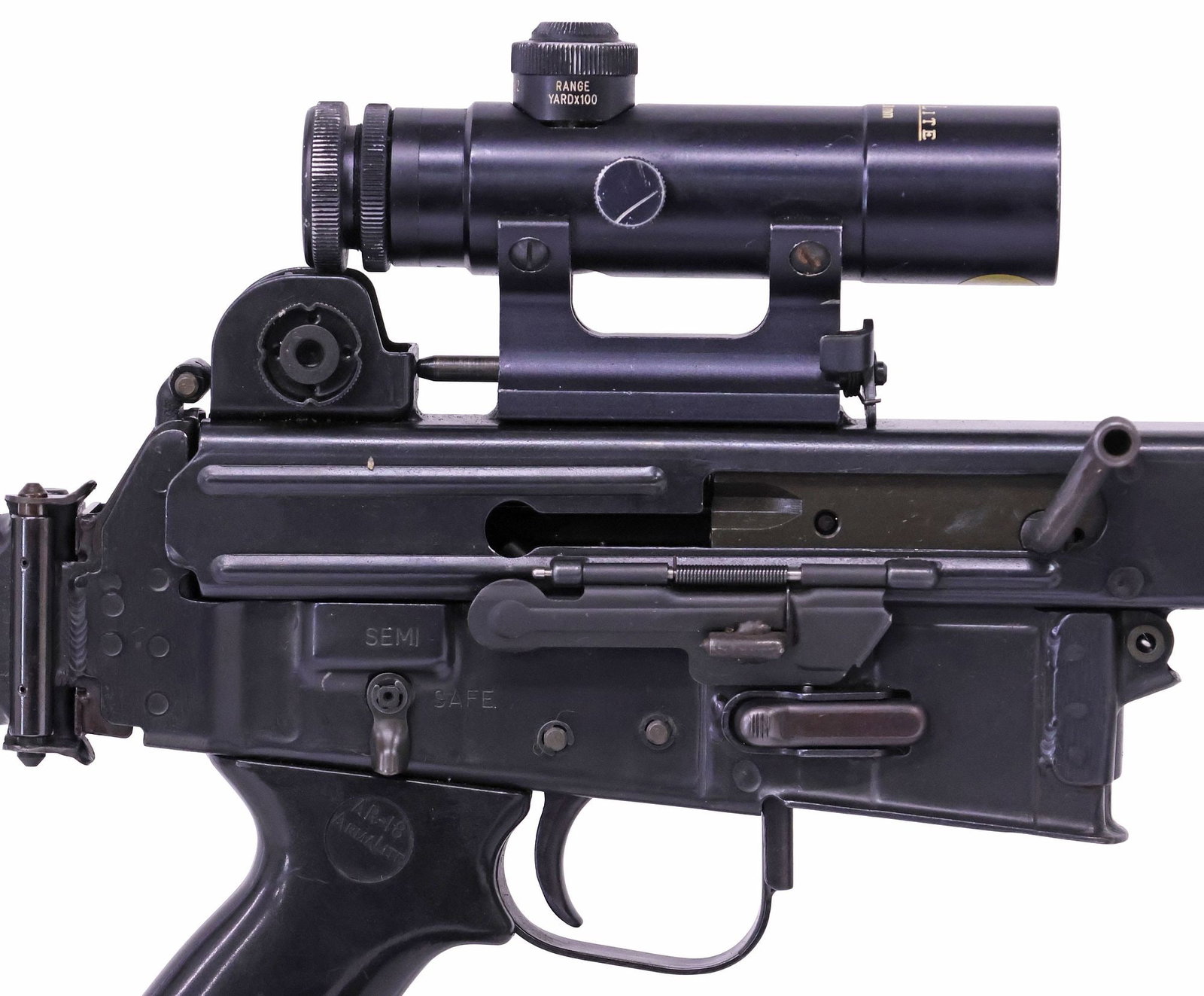 ARMALITE AR-180, ORIG SCOPE, 8 MAGS, STERLING MFG. *RESTRICTED STATES* (1 of 16)
