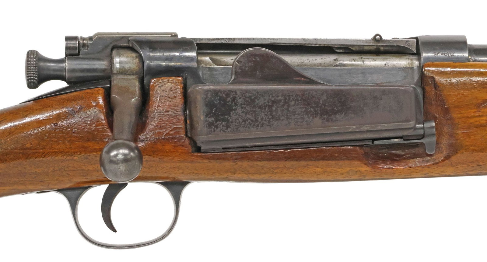 U.S. SPRINGFIELD ARMORY 1898 KRAG RIFLE SPORTERIZED (1 of 8)