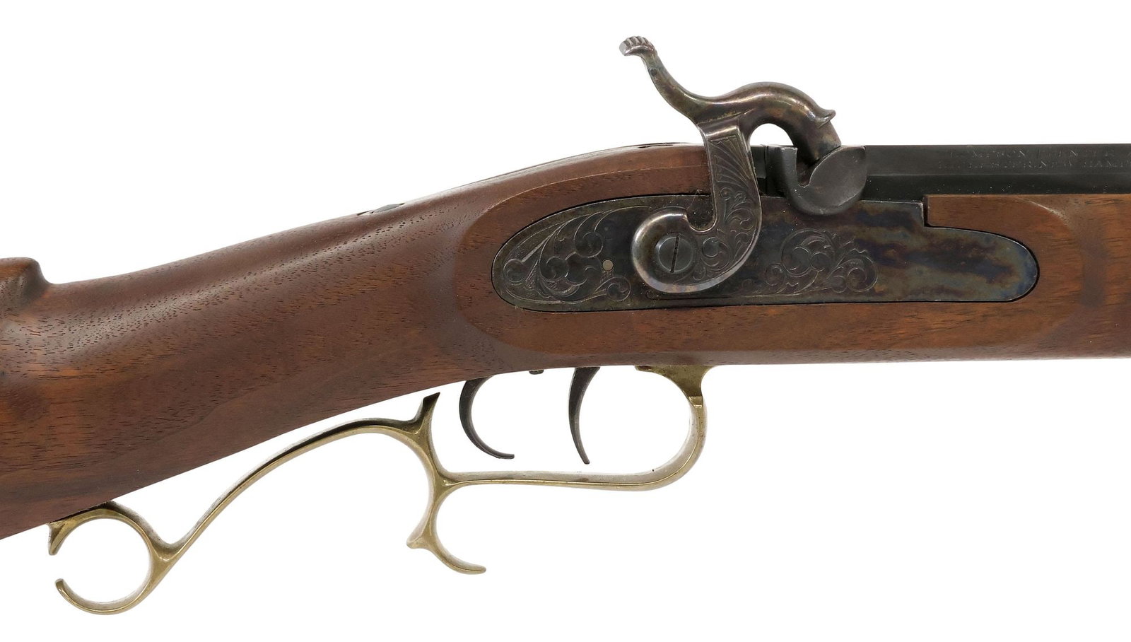 THOMPSON HAWKEN PERCUSSION MUZZLE LOAD RIFLE, .50 CAL (1 of 8)
