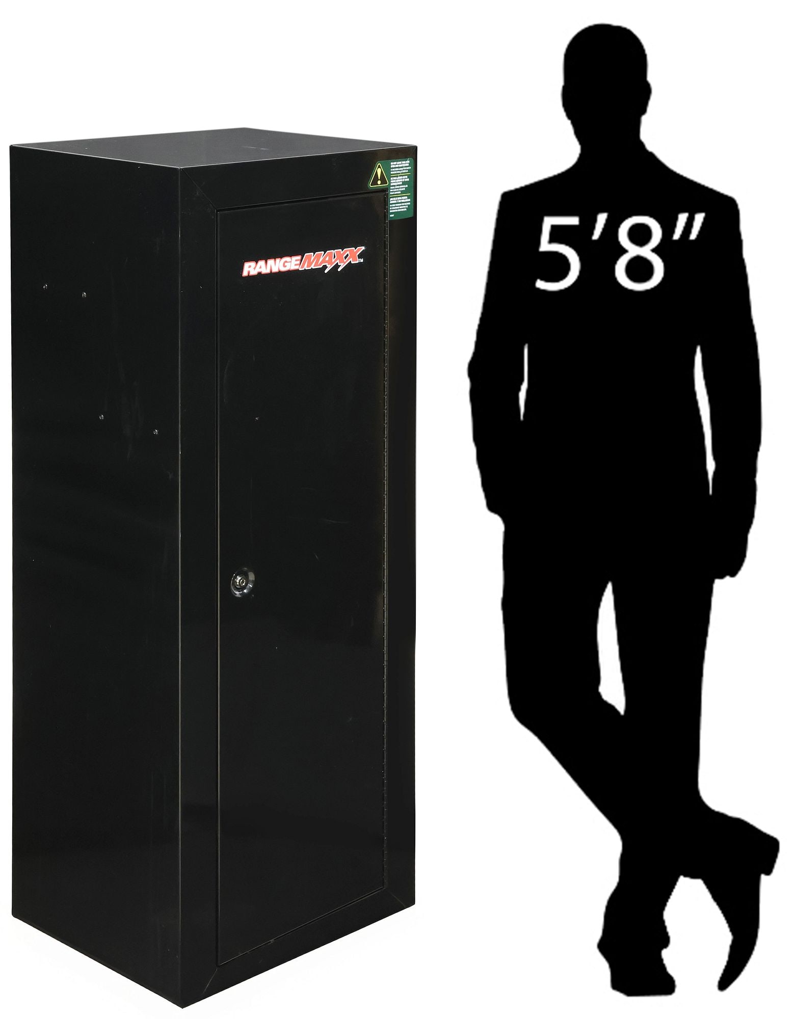 RANGE MAXX KEYLOCK GUN SAFE, STORES 14 LONG GUNS (1 of 7)
