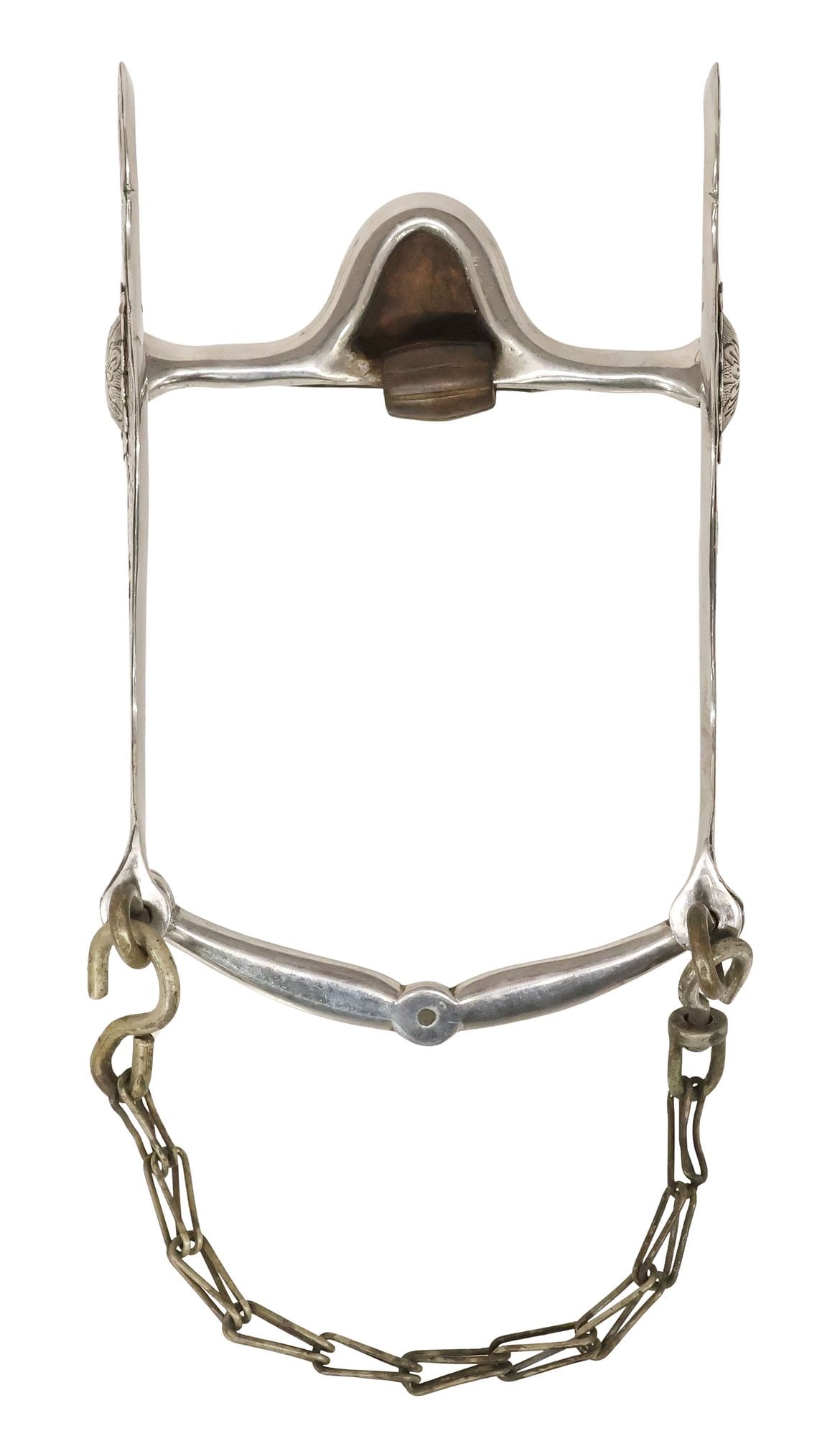FLEMING SILVER MOUNTED SPADE SHOW BIT - 3