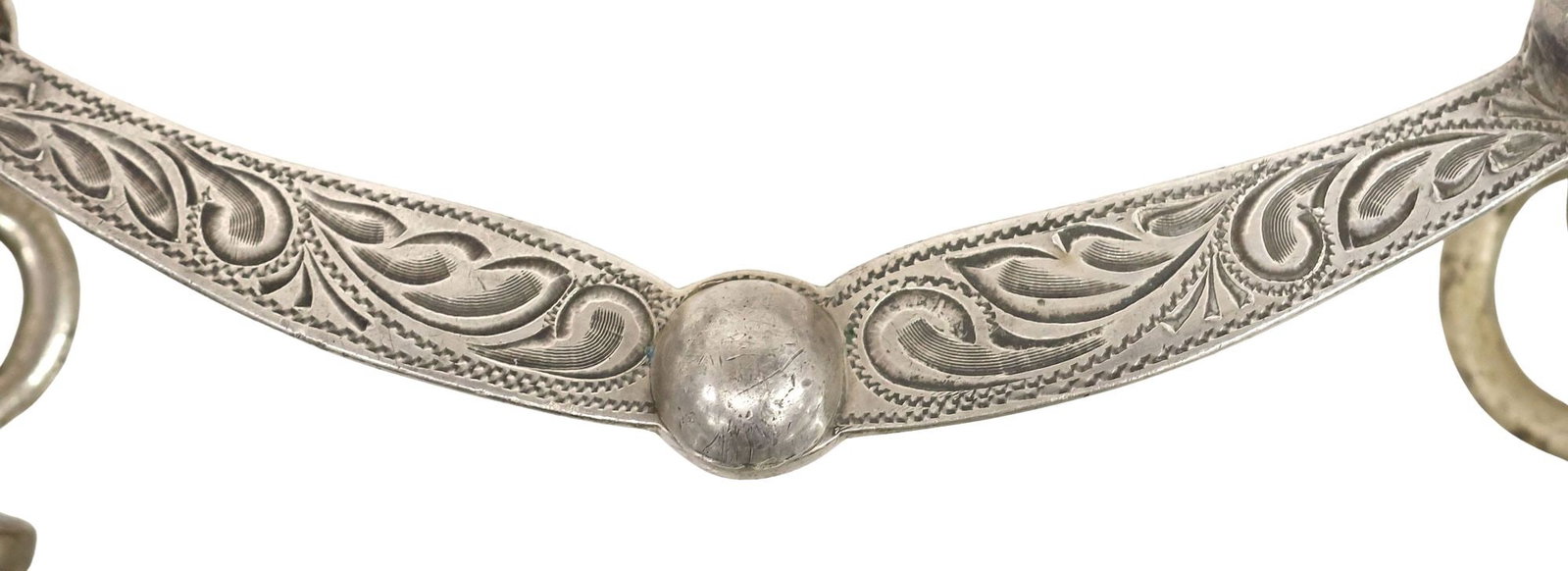 FLEMING SILVER MOUNTED SPADE SHOW BIT - 6