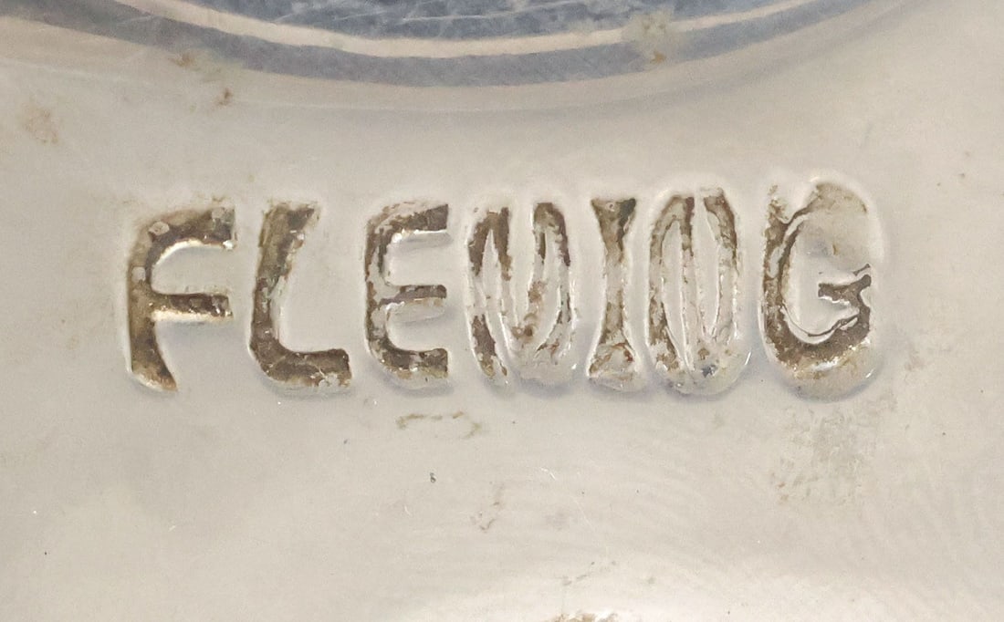 FLEMING SILVER MOUNTED SPADE SHOW BIT - 7