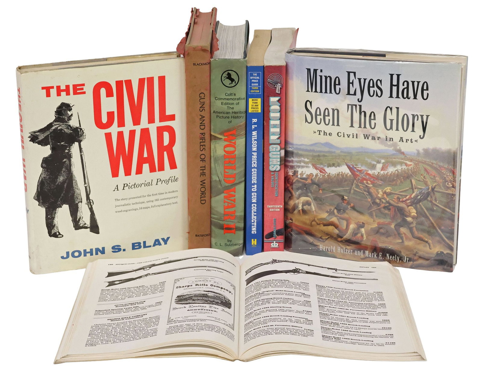 (7) REFERENCE BOOKS: AMERICAN MILITARY HISTORY & FIREARMS (1 of 7)