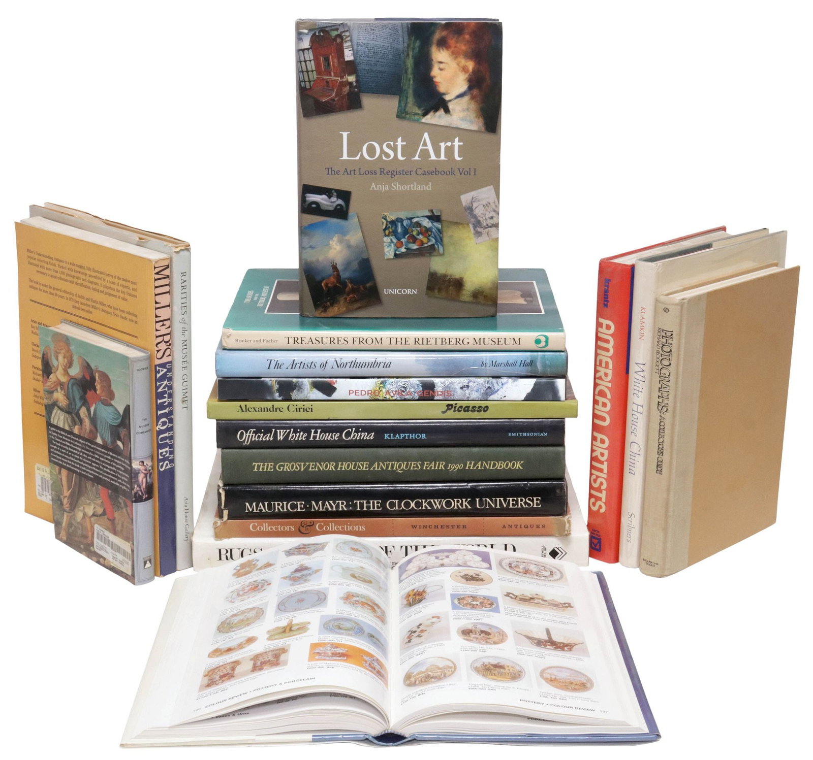 (17) REFERENCE BOOKS: FINE ART & DECORATIVE ART, MUSEUM GUIDES (1 of 8)