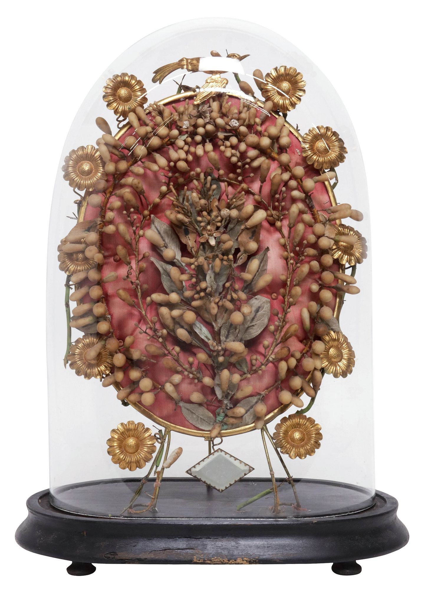 FRENCH GLOBE DE MARIEE/ BRIDE'S GLOBE IN GLASS CLOCHE (1 of 4)