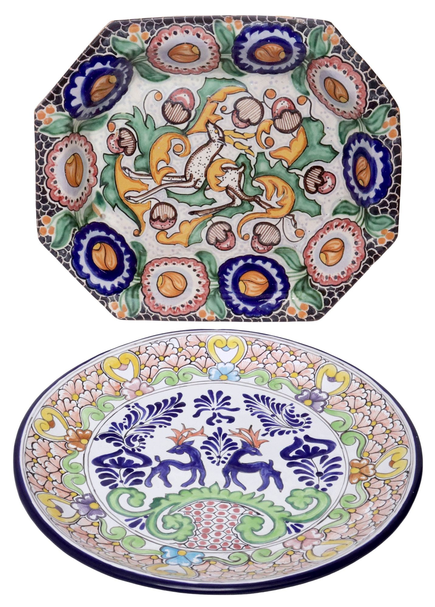(2) URIARTE & ZEPEDA TALAVERA TIN-GLAZED POTTERY, MEXICO (1 of 7)