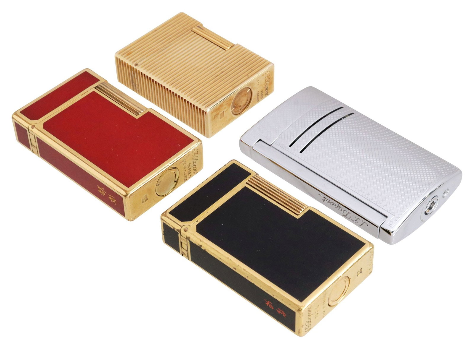 (4) FRENCH ST. DUPONT CIGARETTE / CIGAR LIGHTERS, 'MAXI JET' & OTHER VINTAGE (1 of 6)