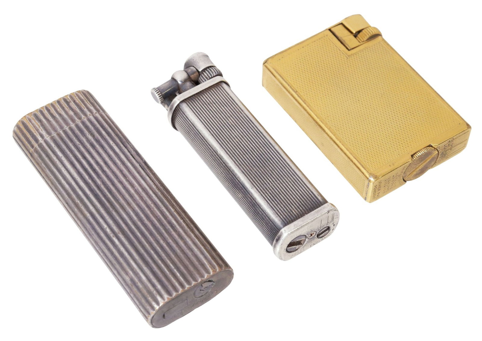 (3) VINTAGE CARTIER & DUNHILL CIGARETTE / CIGAR LIGHTERS (1 of 5)