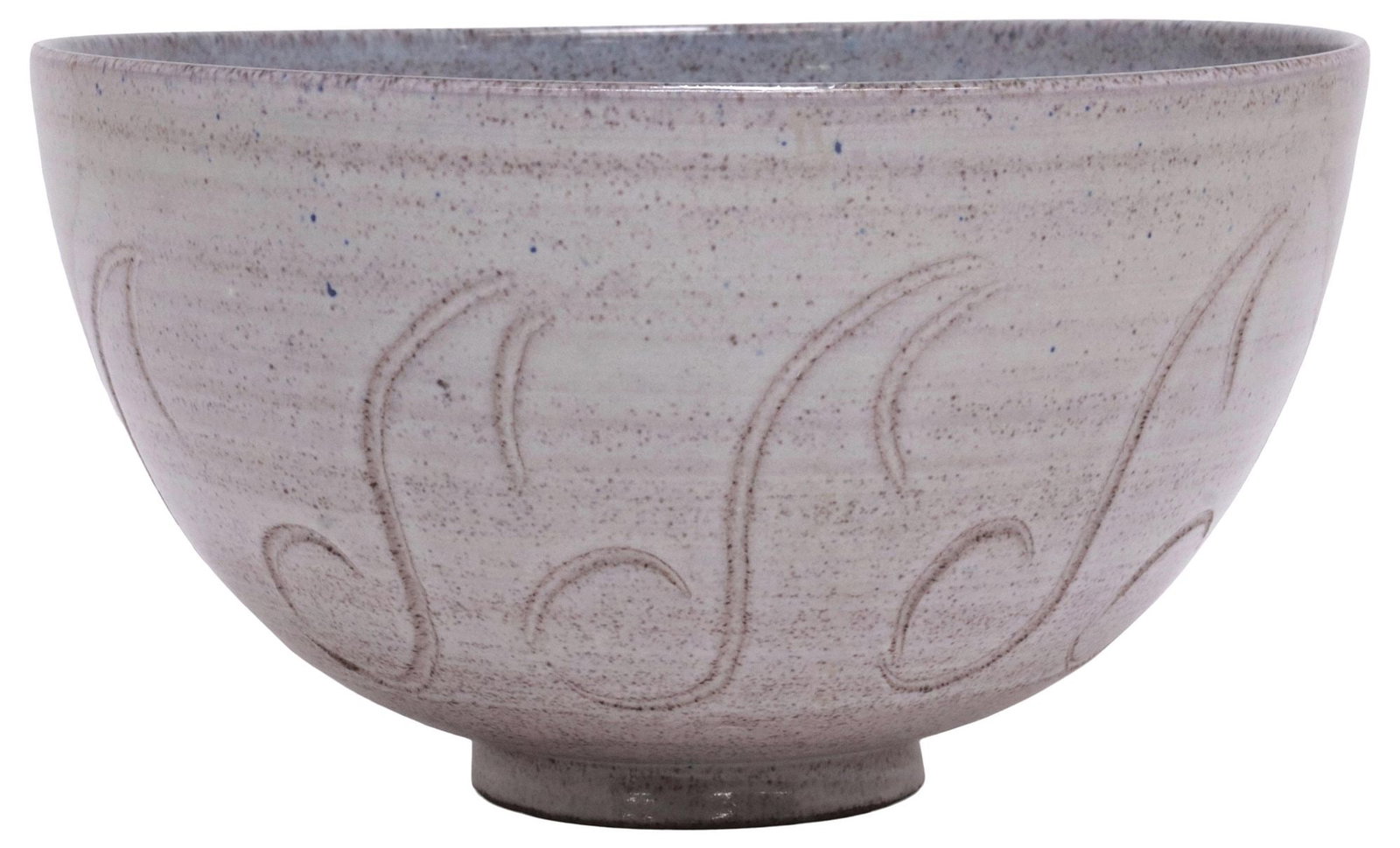 MARY & EDWIN SCHEIER STUDIO GLAZED ART POTTERY MUSIC NOTE BOWL (1 of 5)