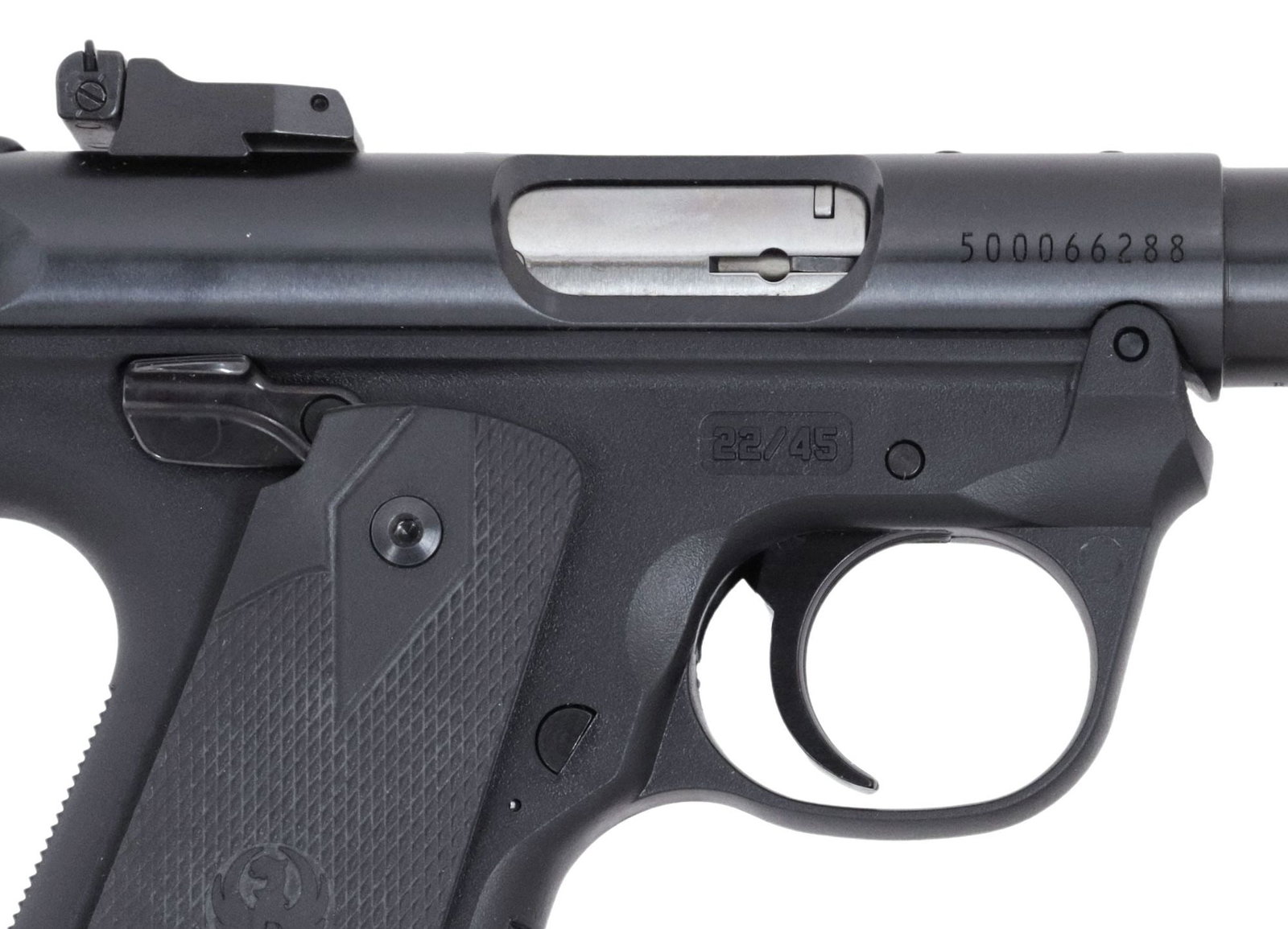 RUGER MARK IV 22/45 PISTOL, .22LR, ORIGINAL BOX & PAPERS, NOT FIRED (1 of 9)