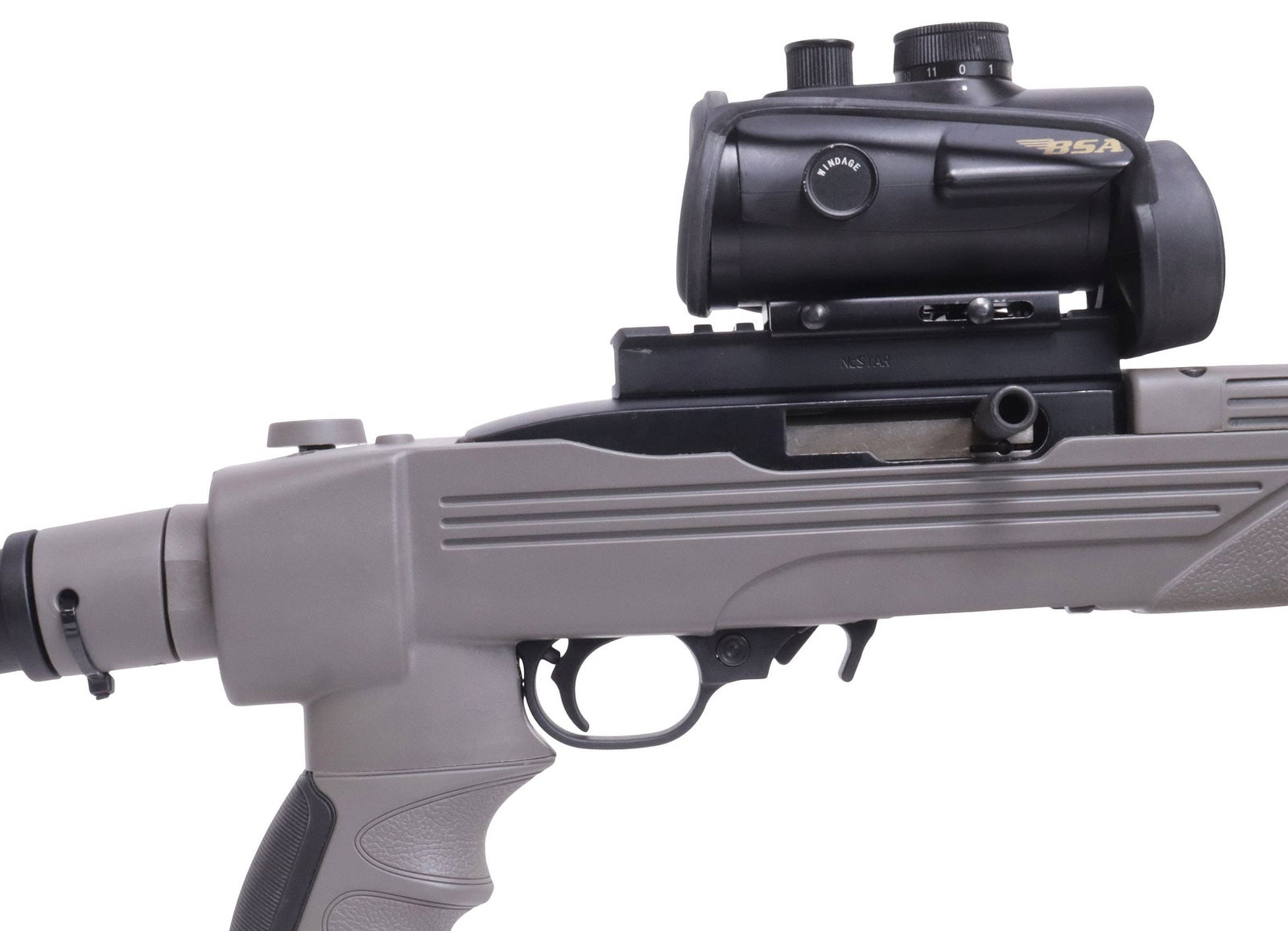 RUGER 10/22 RIFLE ON ATI COMPOSITE ADJUSTABLE STOCK (1 of 12)