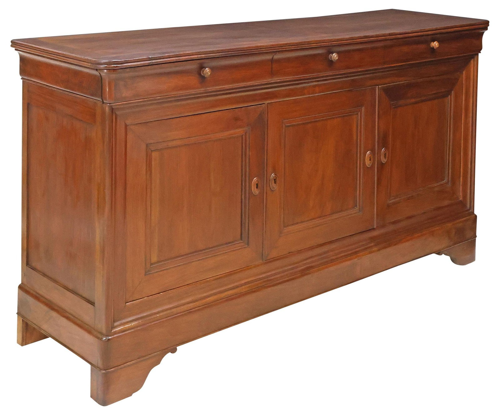 FRENCH LOUIS PHILIPPE PERIOD WALNUT SIDEBOARD (1 of 6)