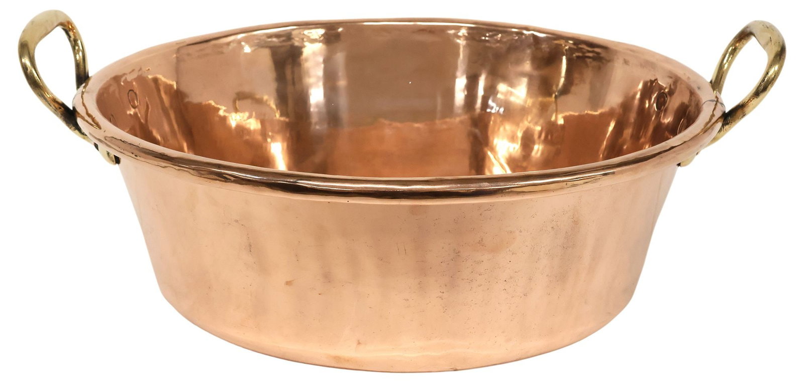 LARGE FRENCH COPPER JAM PAN / PRESERVES POT (1 of 5)