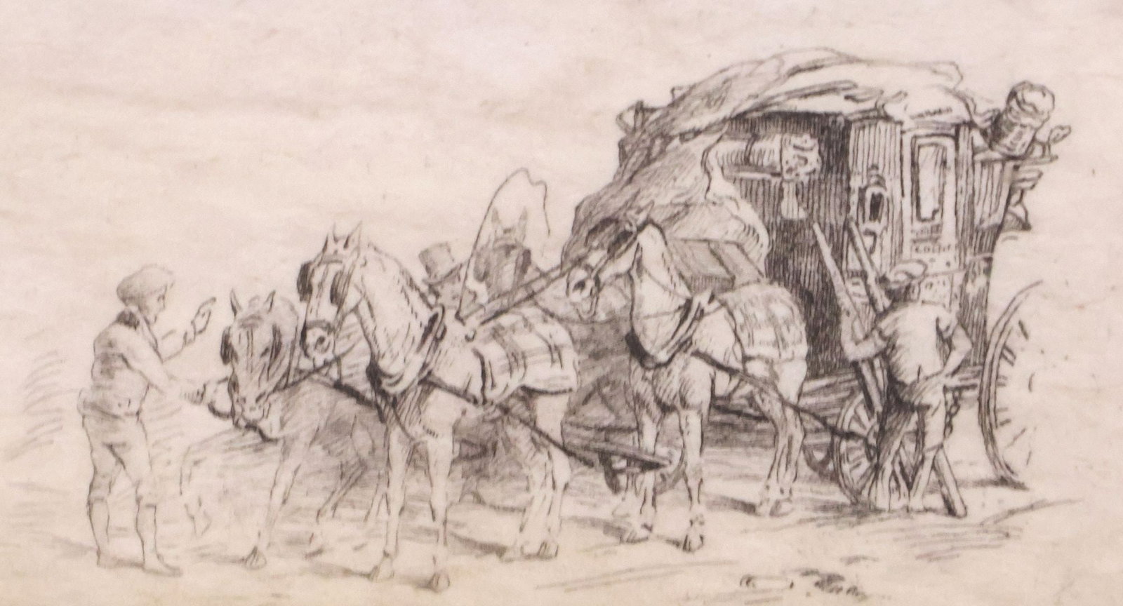 (2) SIGNED WALTER DENDY SADLER (D.1923) INTAGLIO PRINTS, NEWLYWEDS SCENES (1 of 6)