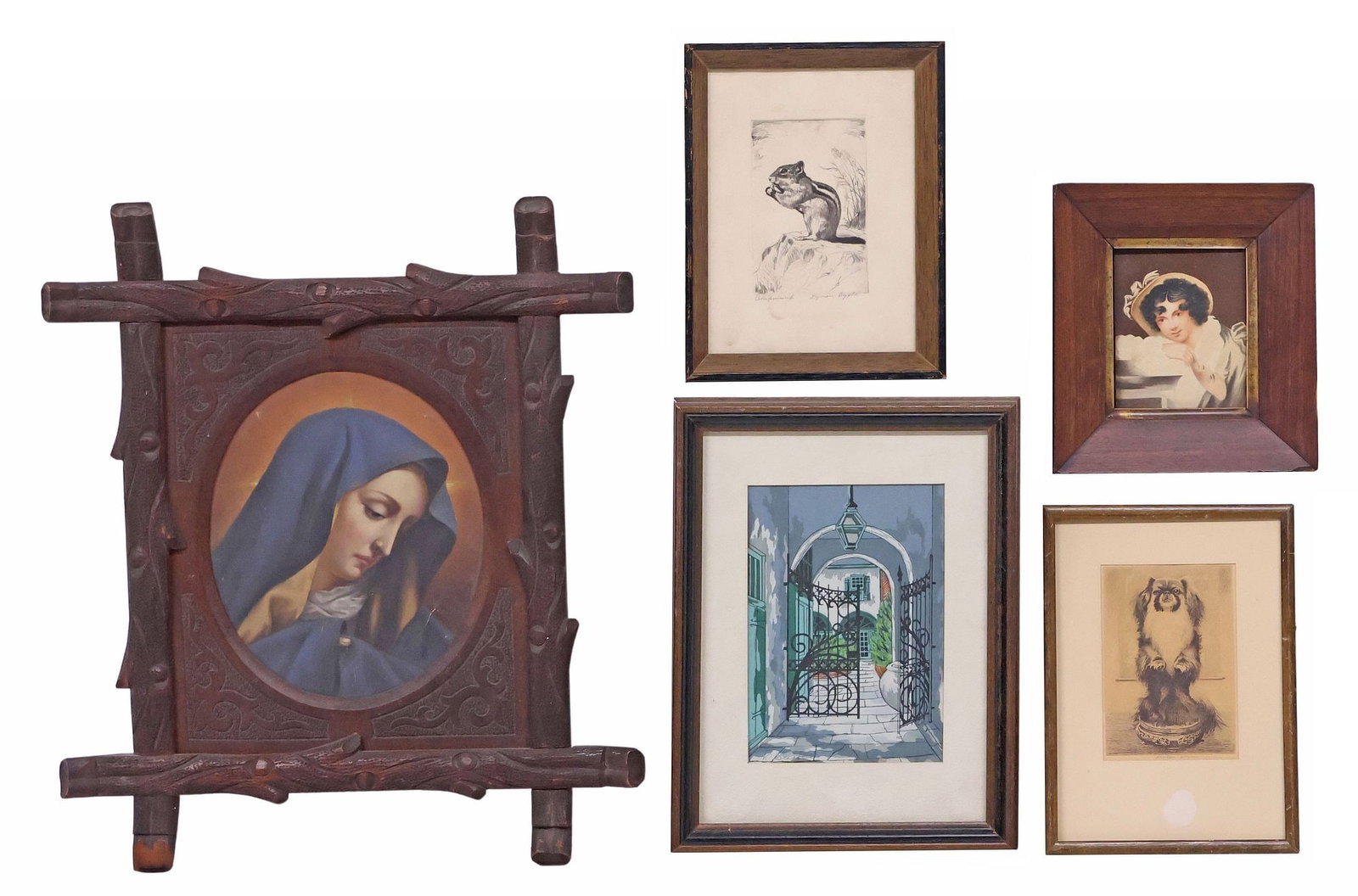 (5) AMERICAN SCHOOL ARTWORK, MORGAN DENNIS, LYMAN BYXBE & OTHER (1 of 9)