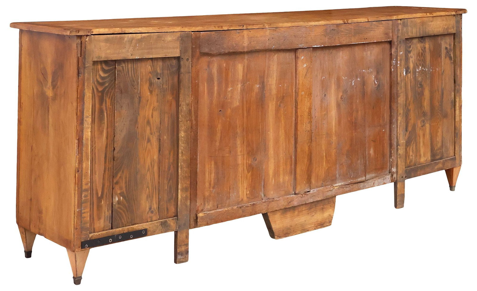 FRENCH DIRECTOIRE STRING-INLAID WALNUT SIDEBOARD - 6