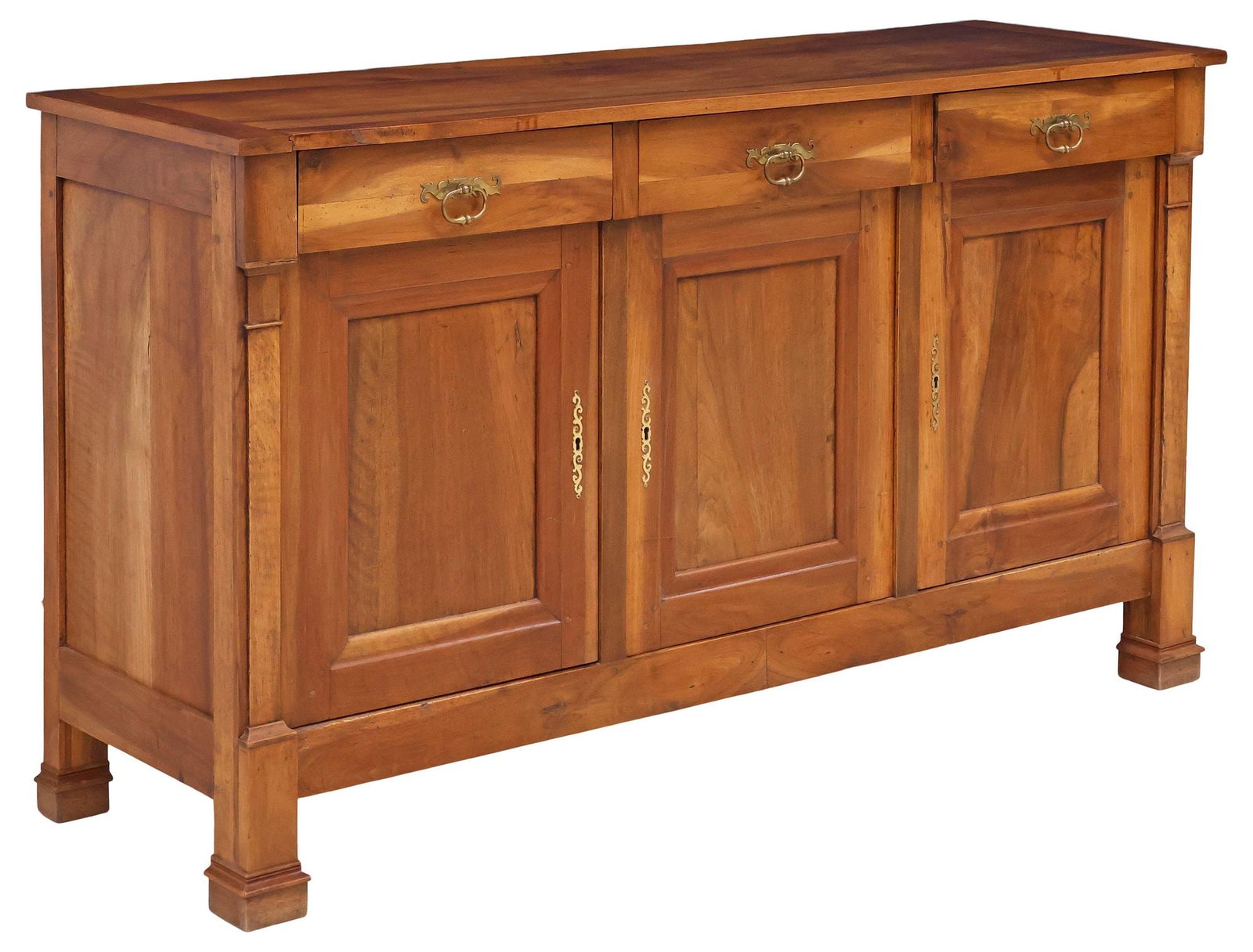 FRENCH EMPIRE PERIOD WALNUT SIDEBOARD (1 of 6)