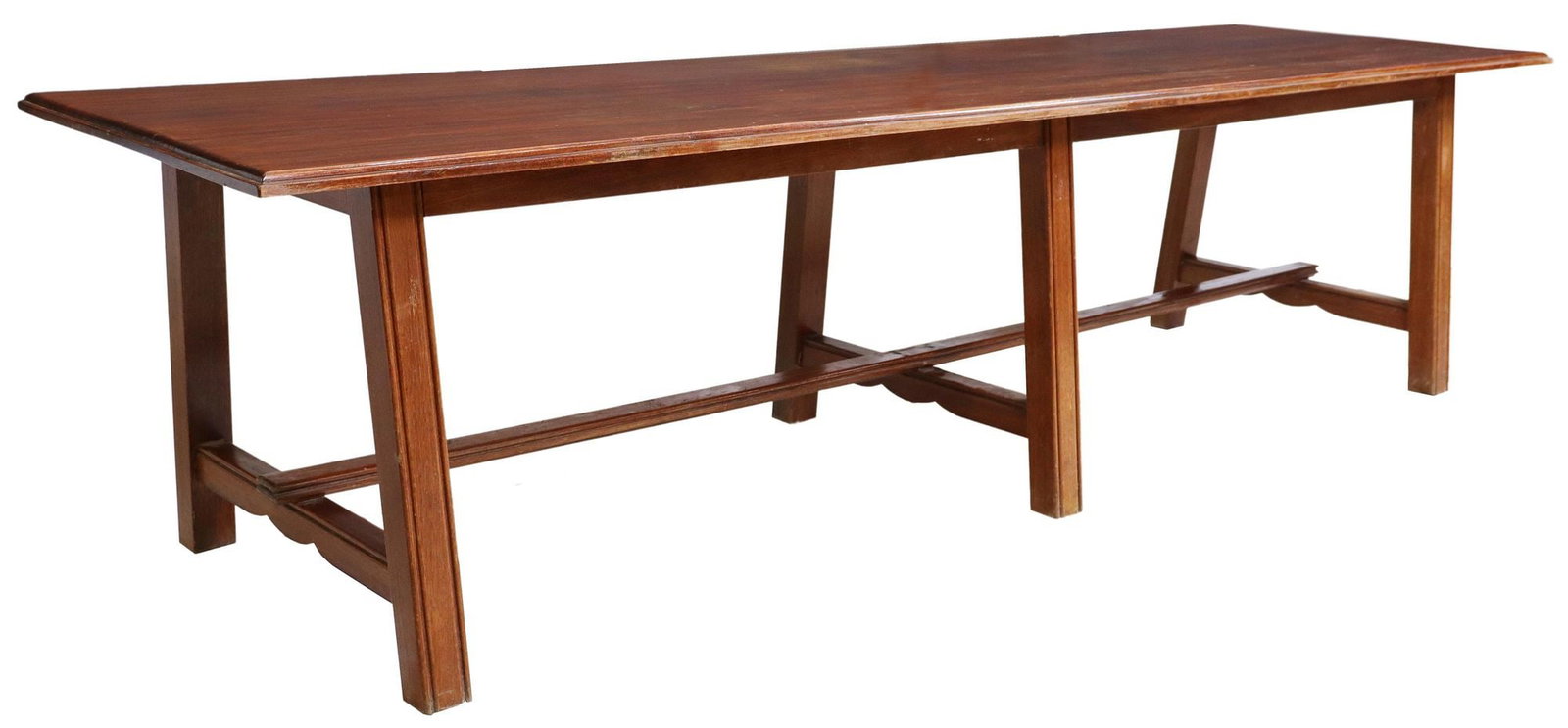 LARGE SPANISH BAROQUE STYLE TABLE, 126.75"L (1 of 4)