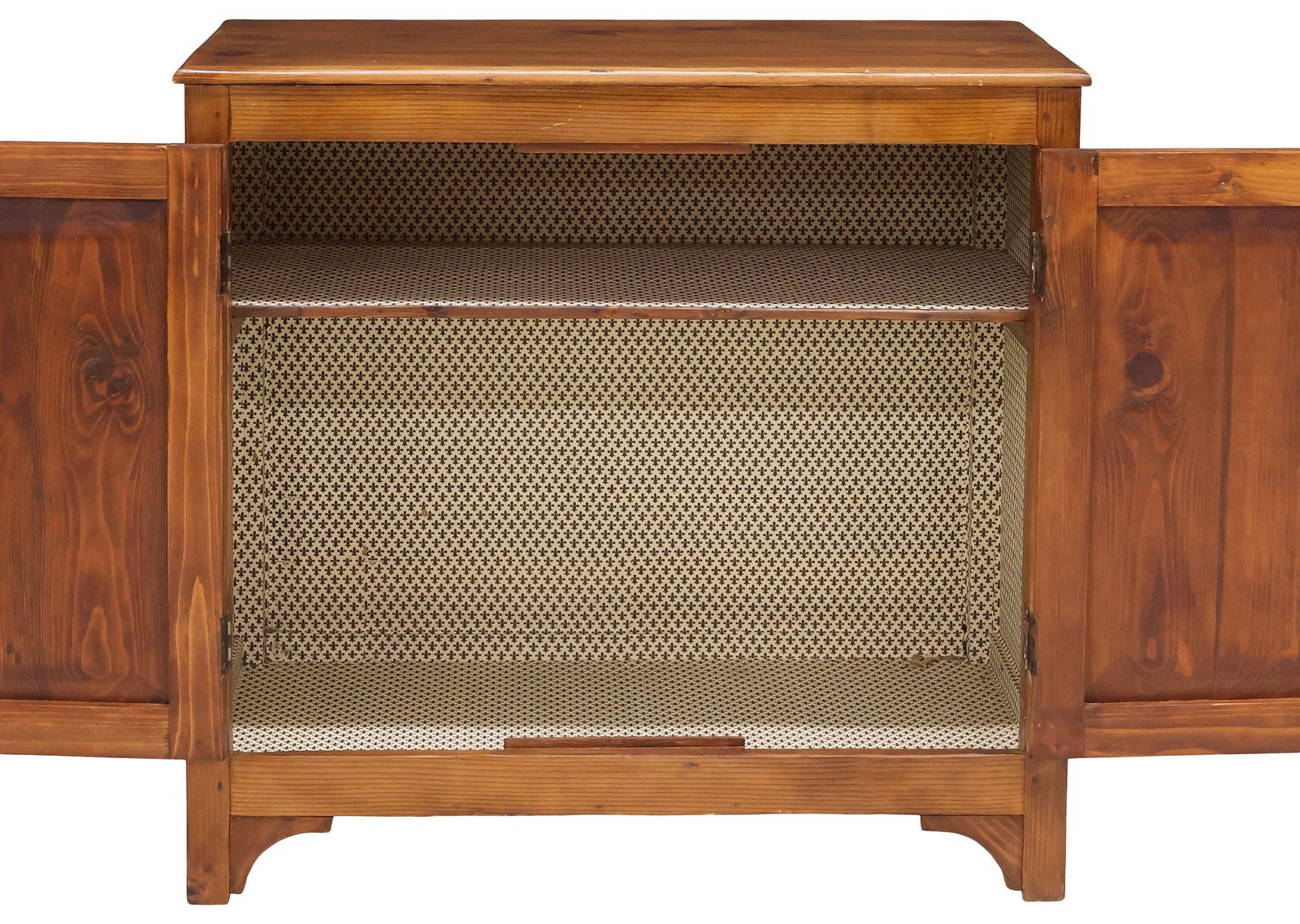 RUSTIC ITALIAN PINE SIDE CABINET - 3