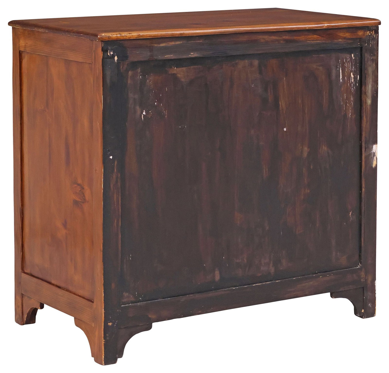 RUSTIC ITALIAN PINE SIDE CABINET - 5