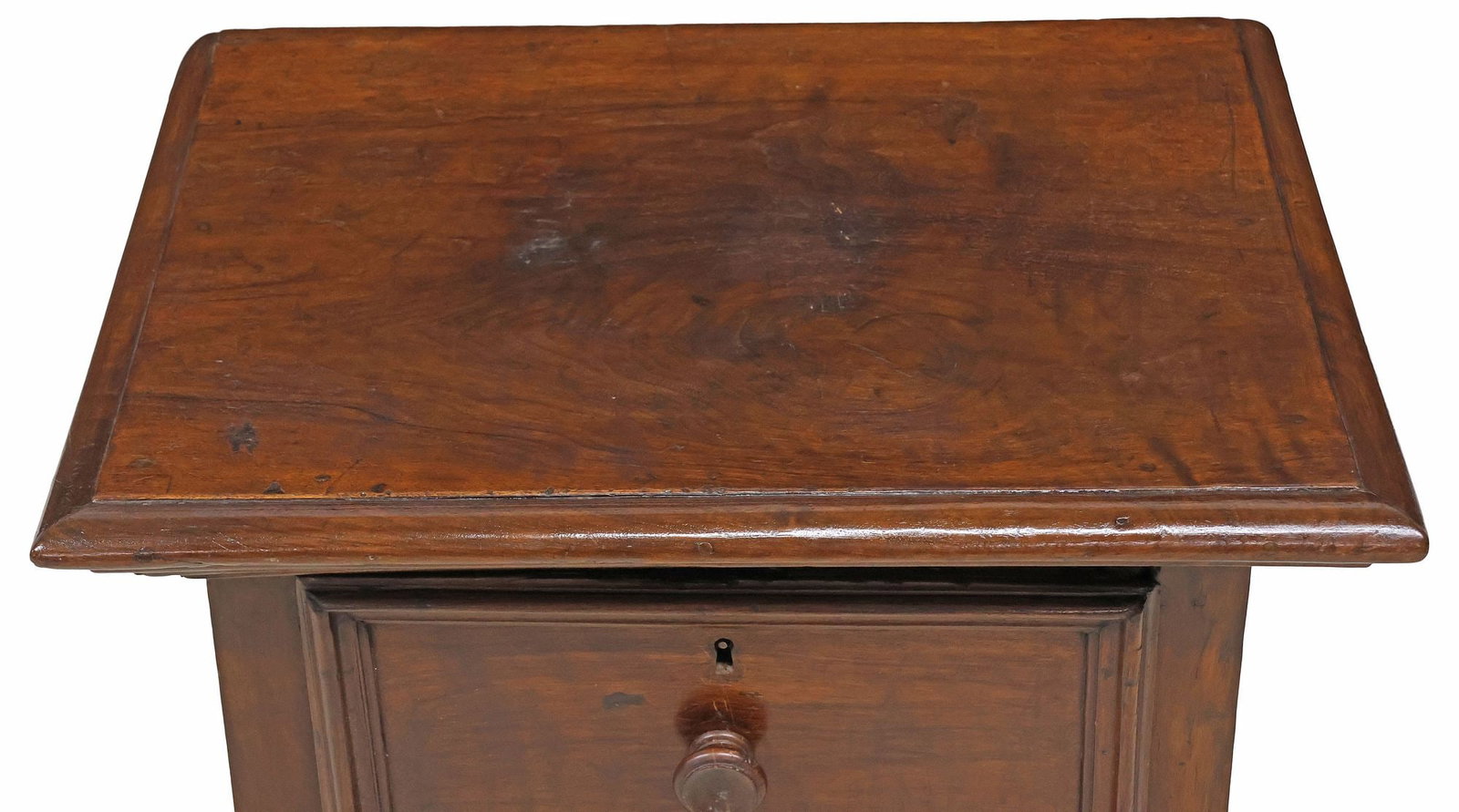 CONTINENTAL WALNUT 3-DRAWER NIGHTSTAND - 3