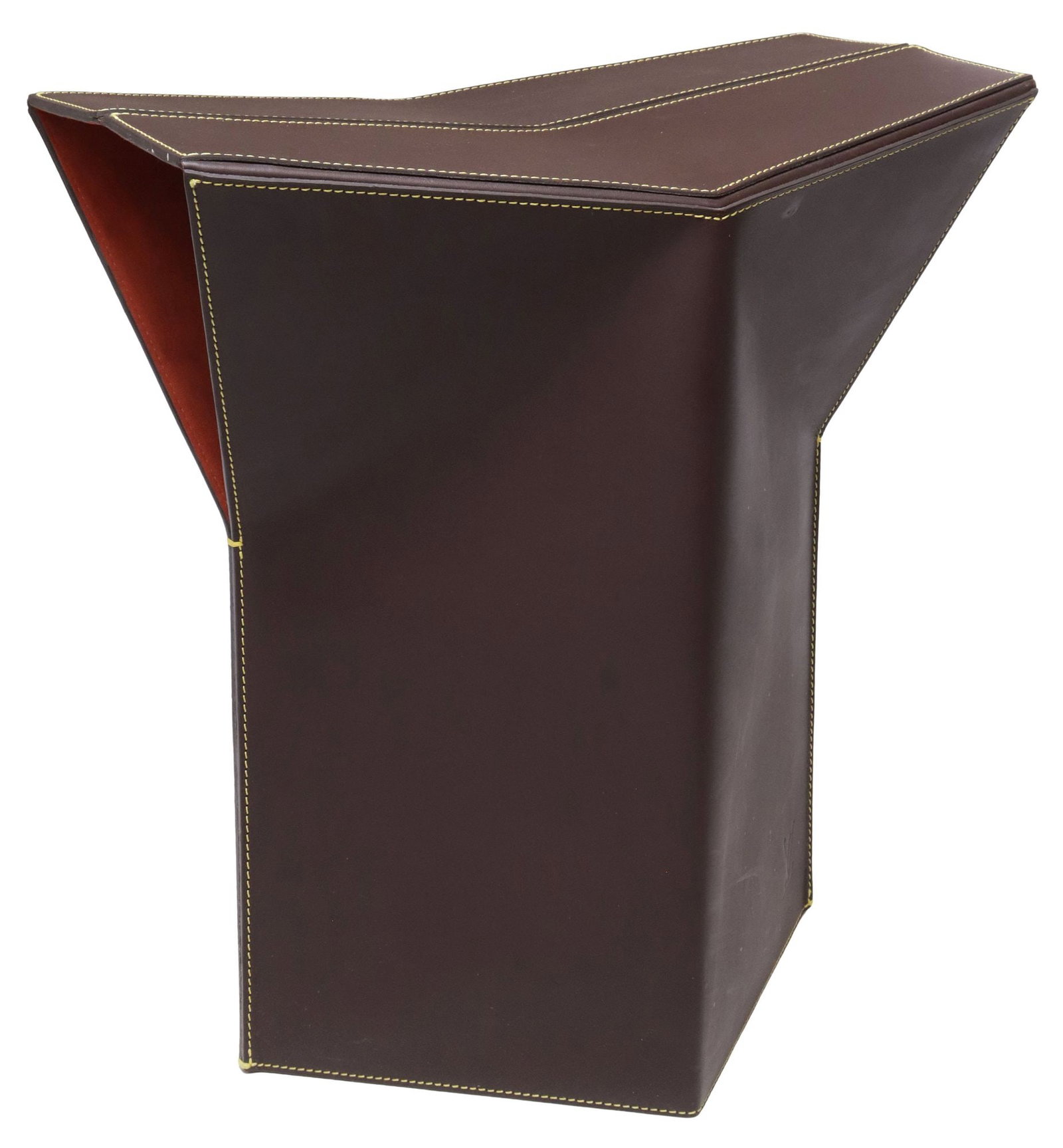 ATELIER OI FOR LOUIS VUITTON COLLAPSIBLE FOLDING LEATHER FOOT STOOL (1 of 6)
