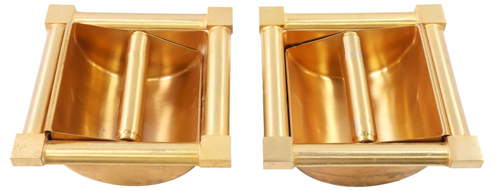DESIGNER SHERLE WAGNER (ATTRIB) HOODED RECESSED TISSUE PAPER HOLDERS (1 of 5)