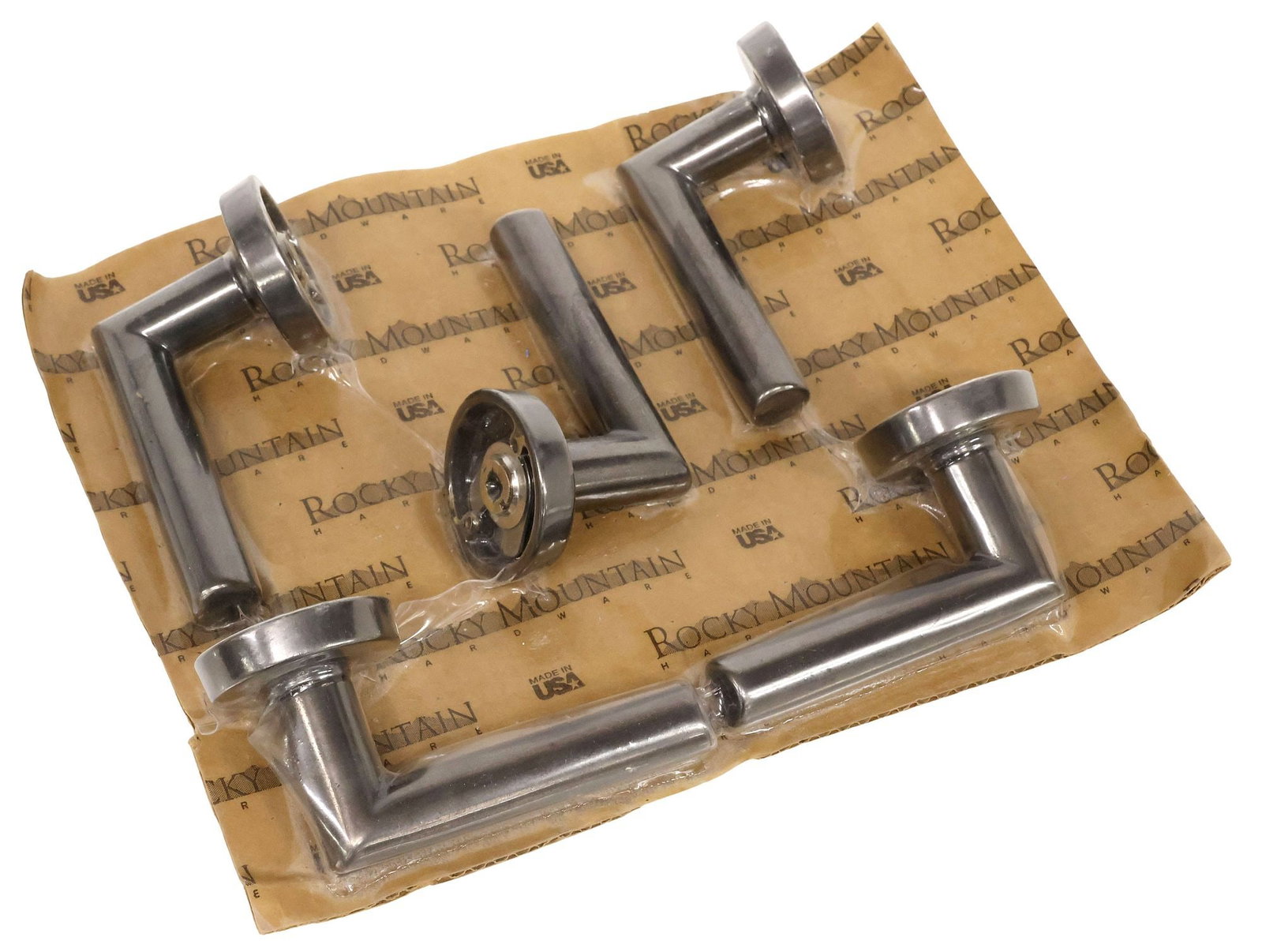 (21) COLLECTION ROCKY MOUNTAIN DOOR HARDWARE: KNOBS, HINGES, LEVERS - 6
