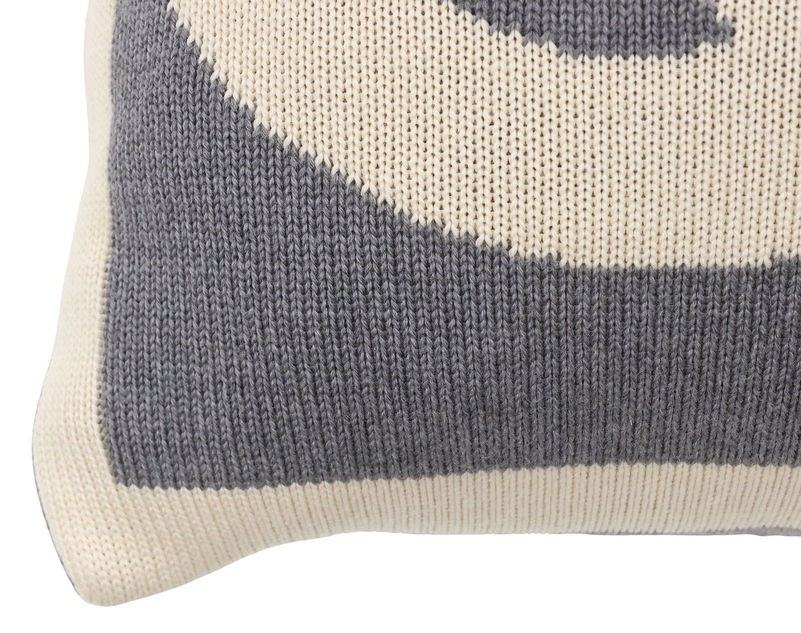 DESIGNER CHANEL 'CC' MONOGRAM KNIT THROW PILLOW - 4