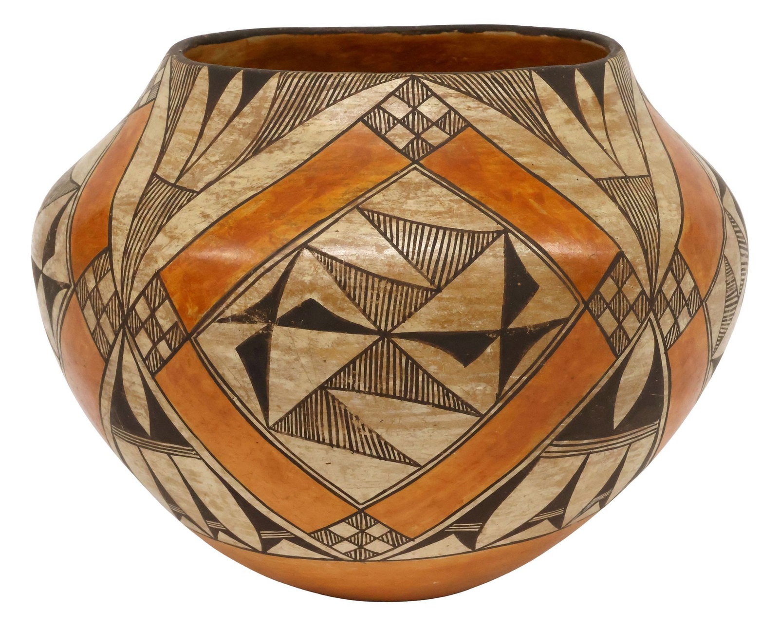 LARGE ACOMA POTTERY JAR, C. 1930S / 1940S (1 of 5)