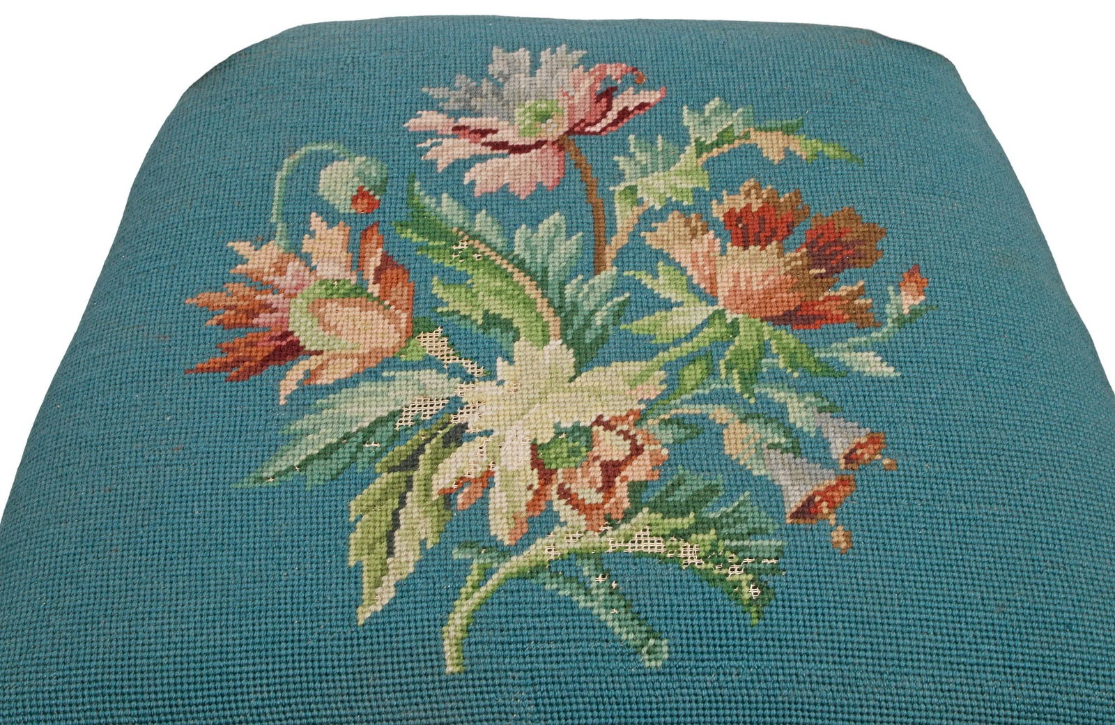 (8) REGENCY STYLE NEEDLEPOINT-UPHOLSTERED DINING CHAIRS - 4