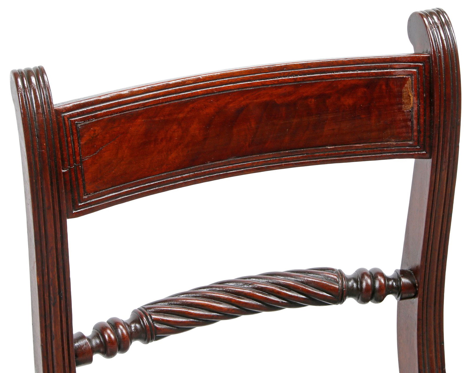 (8) REGENCY STYLE NEEDLEPOINT-UPHOLSTERED DINING CHAIRS - 6