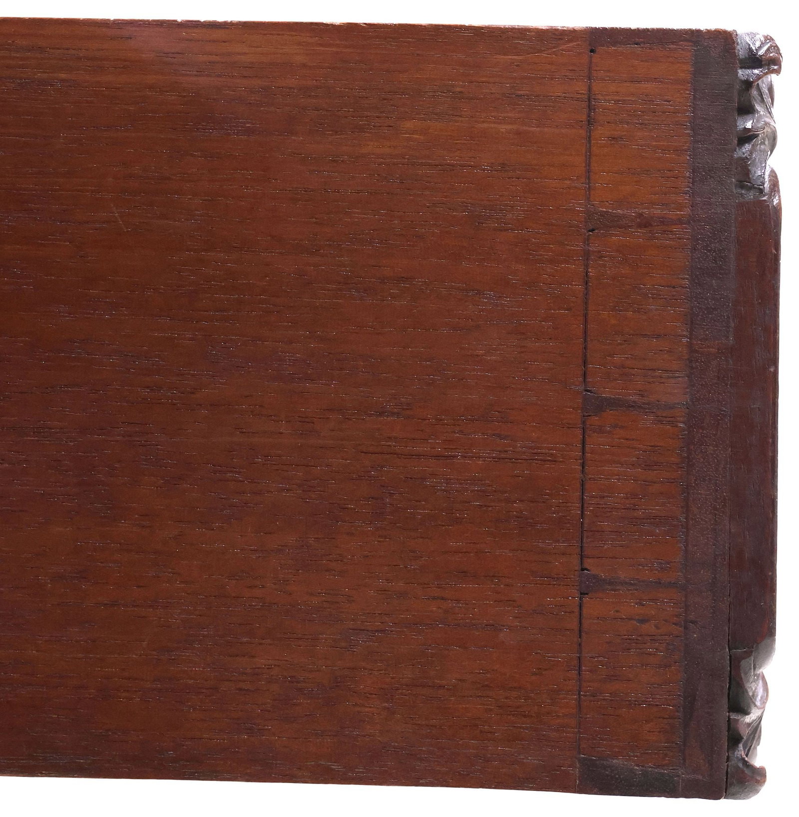 CHIPPENDALE STYLE MAHOGANY BOWFRONT SIDEBOARD - 5