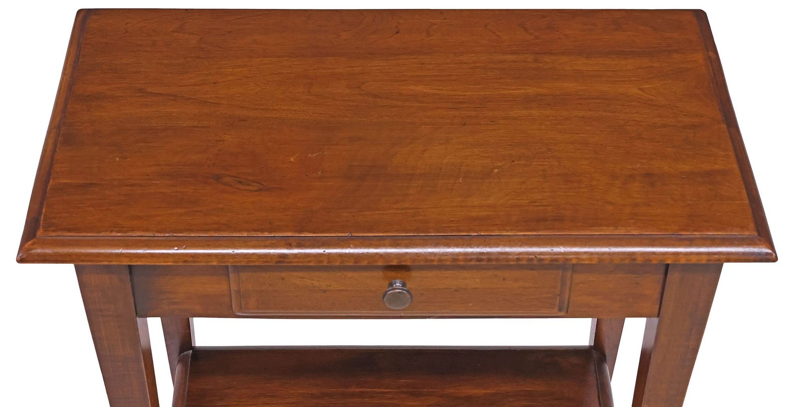 ITALIAN WALNUT SINGLE-DRAWER SIDE TABLE - 3