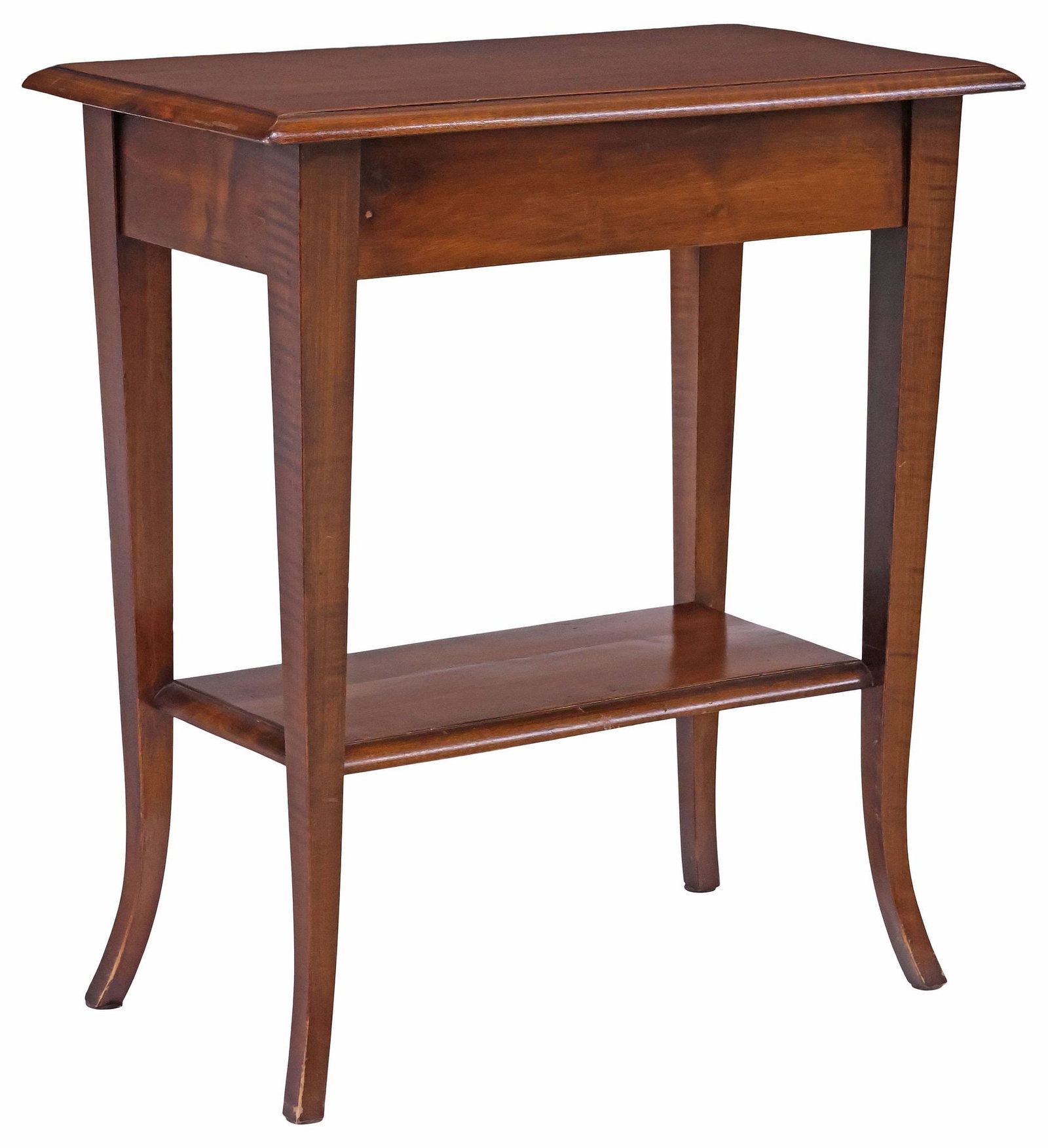 ITALIAN WALNUT SINGLE-DRAWER SIDE TABLE - 5