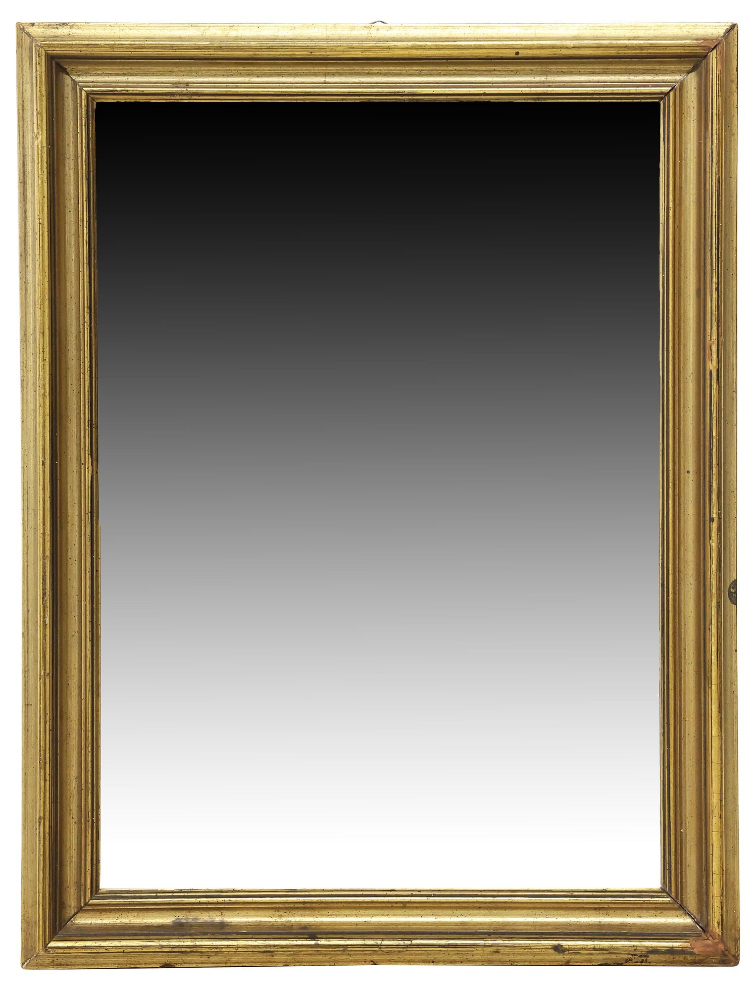 ITALIAN RECTANGULAR GILTWOOD WALL MIRROR (1 of 3)