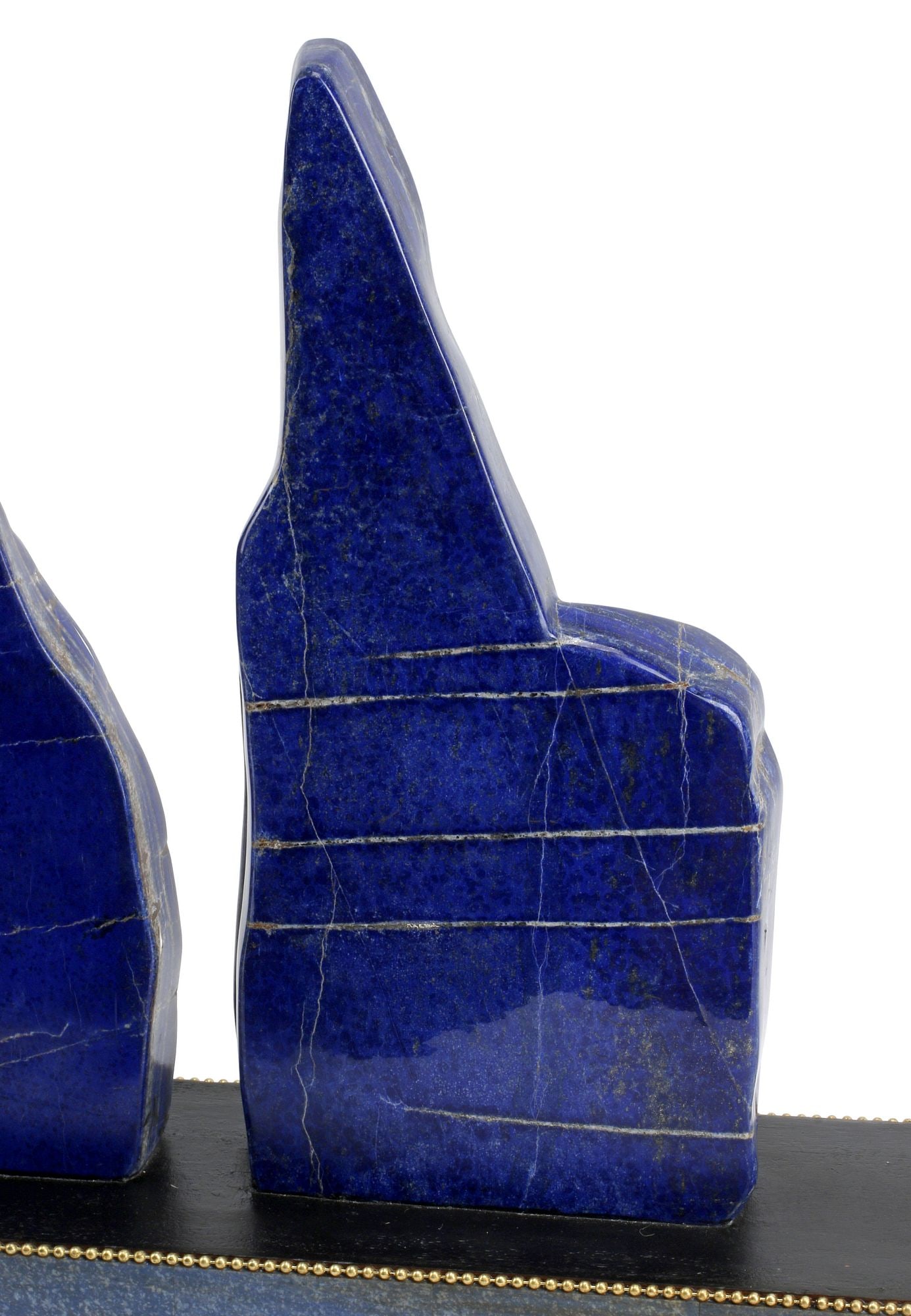 ART MODERNE LAPIS LAZULI SPECIMENS ON RECTANGULAR BASE - 5