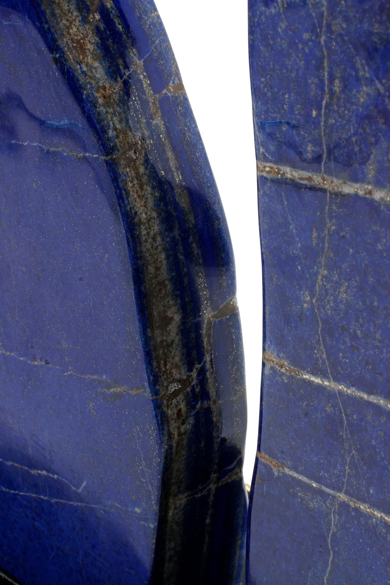ART MODERNE LAPIS LAZULI SPECIMENS ON RECTANGULAR BASE - 6