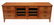 RESTORATION HARDWARE CHERRY CONSOLE TV STAND - 2