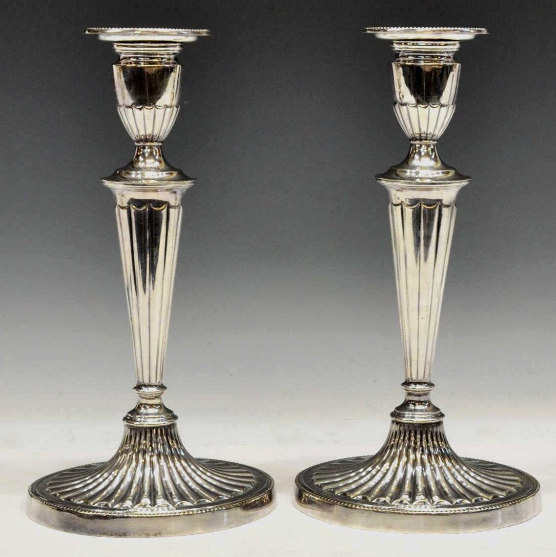 TIFFANY & COMPANY SILVER PLATED CANDLESTICKS