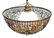 ASIAN PIERCED COPPER SHADE CHANDELIER - 3