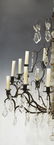 SIXTEEN-LIGHT FACETED CRYSTAL PRISM CHANDELIER - 2