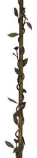 STANDING PARCEL GILT POLYCHROMED IRON FLOOR LAMP - 3