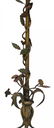 STANDING PARCEL GILT POLYCHROMED IRON FLOOR LAMP - 4