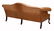 ETHAN ALLEN CAMEL BACK LEATHER SOFA - 4