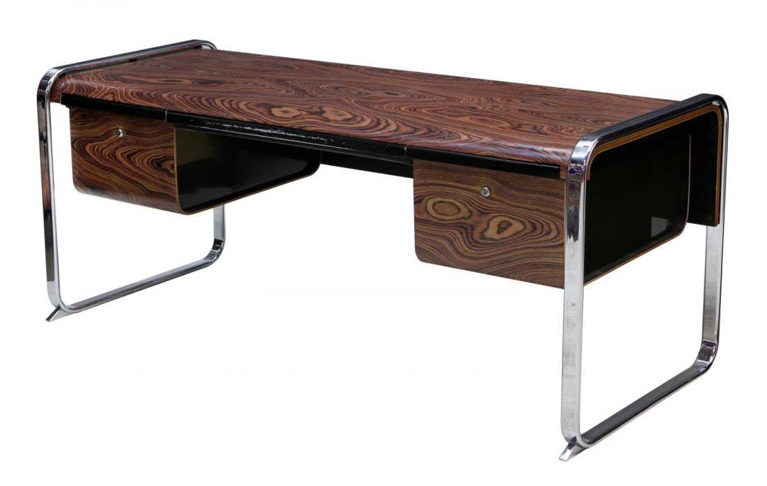 Herman Miller Peter Protzman Zebra Wood Desk
