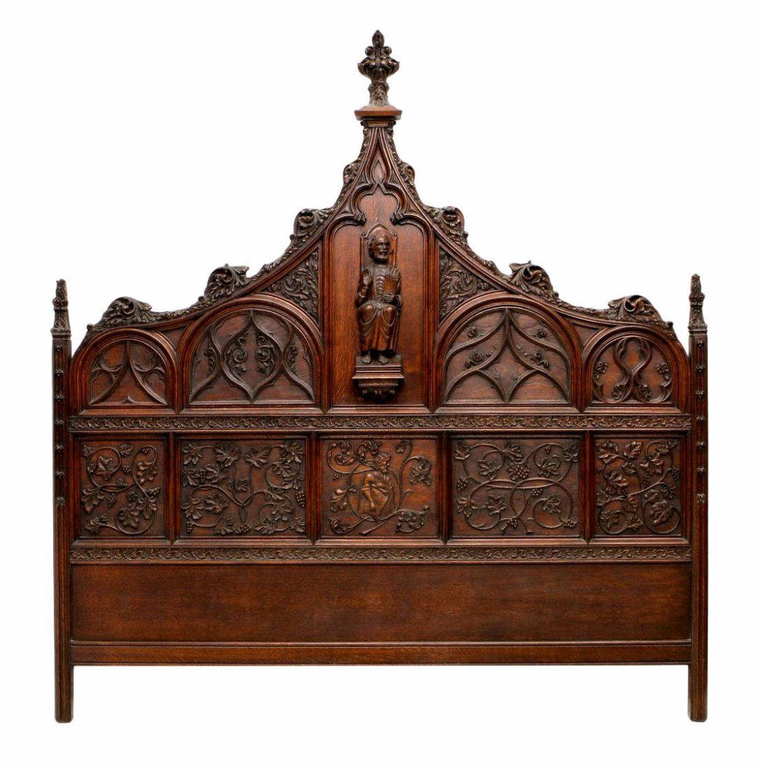 GOTHIC REVIVAL HEADBOARD SIMON LOSCERTALES BONA