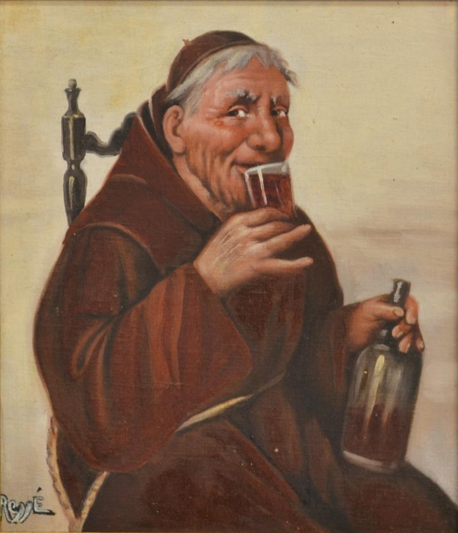 Αποτέλεσμα εικόνας για monk wine painting